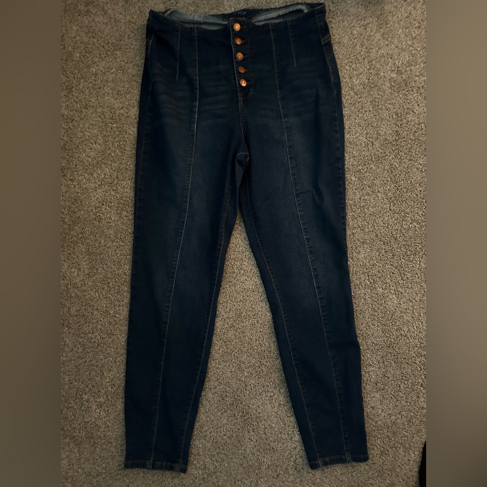 Skinny denim jeans